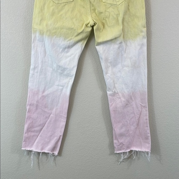 Grlfrnd Mica Gradient Yellow/White/Pink Jeans 27 - Picture 9 of 15